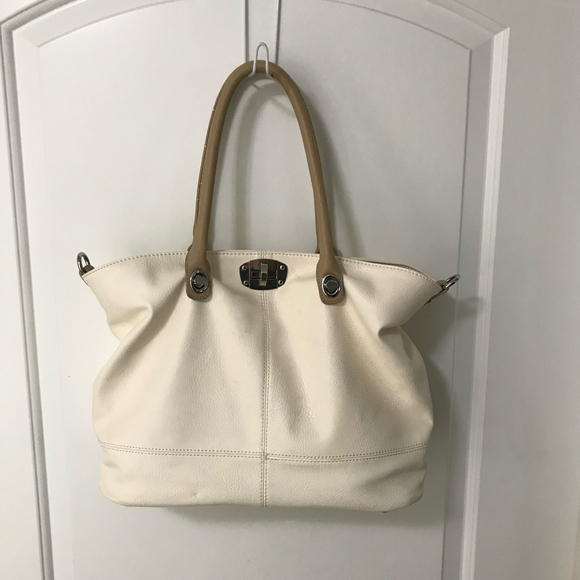 Charming Charlie PU  Leather with Shoulder Strap & CB  Strap & Pouches - Picture 1 of 9